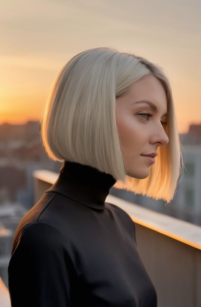The Soft Blunt Bob