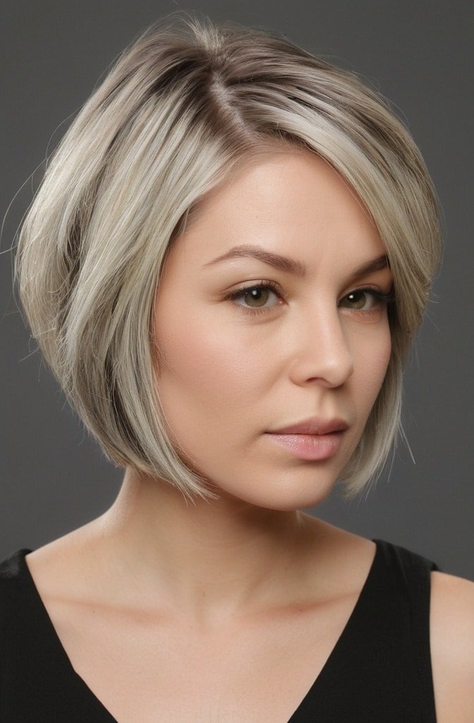 The Textured A-Line Bob