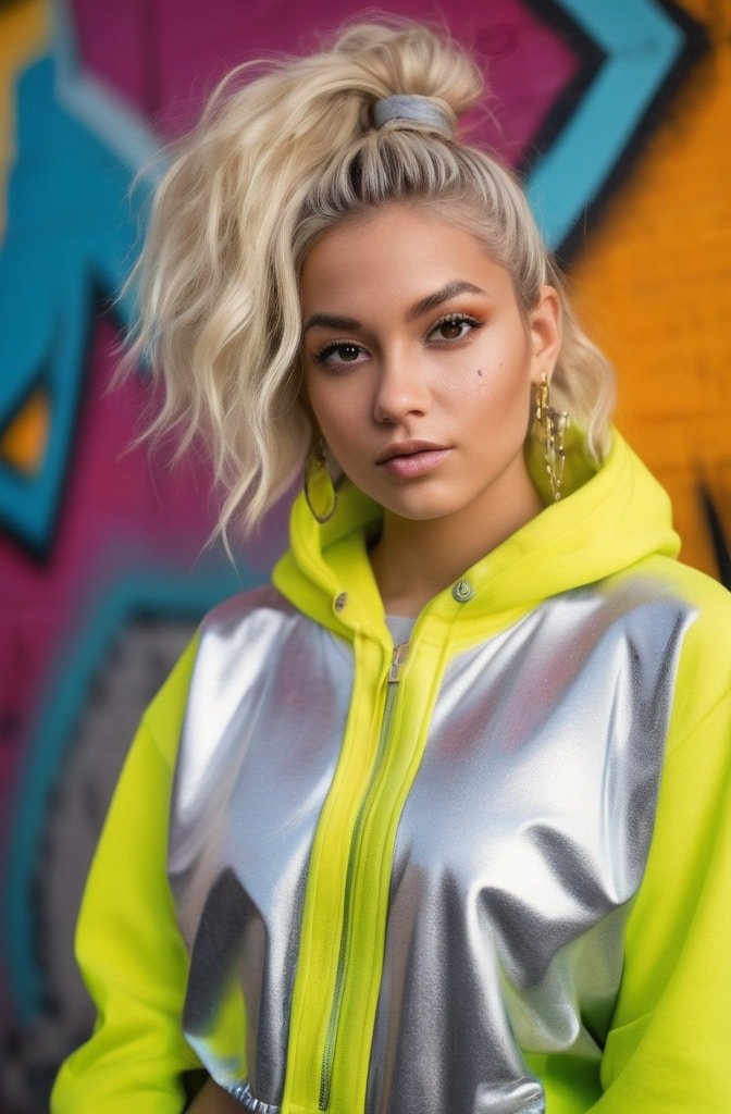 The Zigzag Part Messy Pony