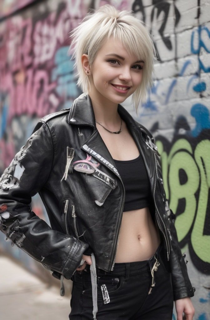 Tousled Crop with Baby Bangs