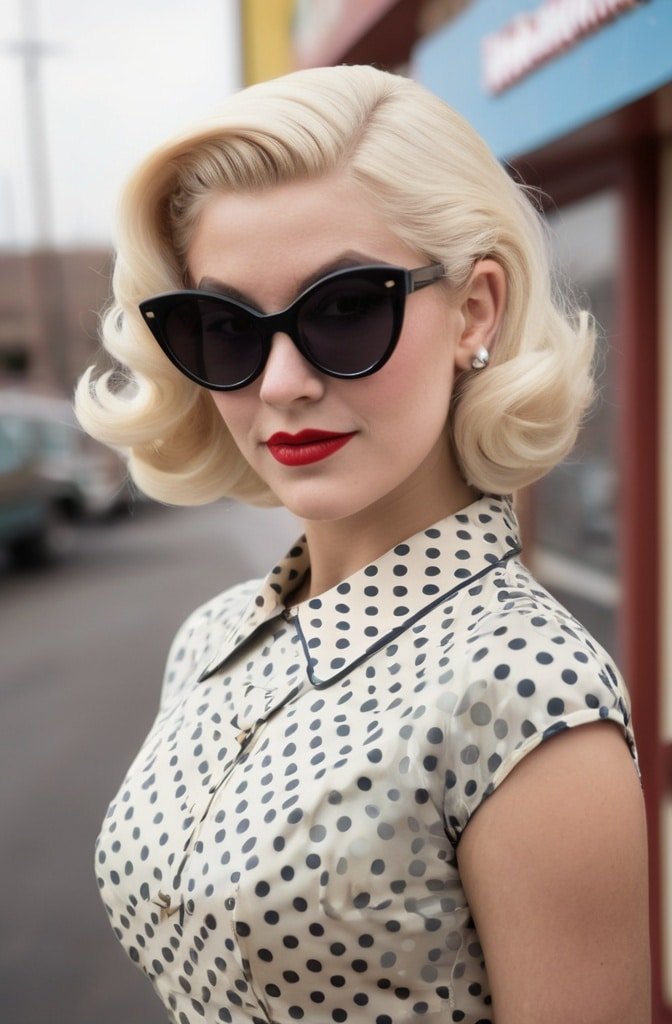 Twist-and-Pin Faux Bob