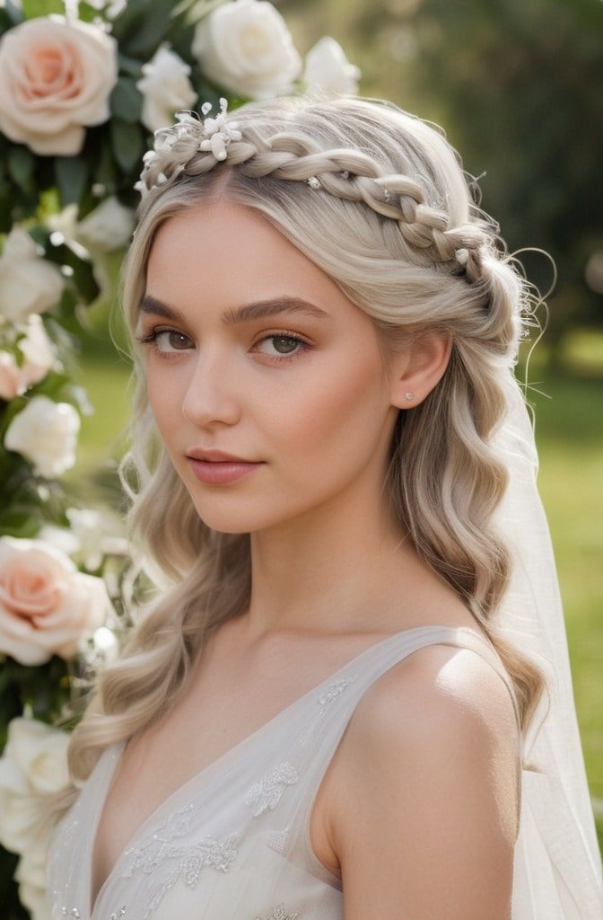 Twisted Halo Braid
