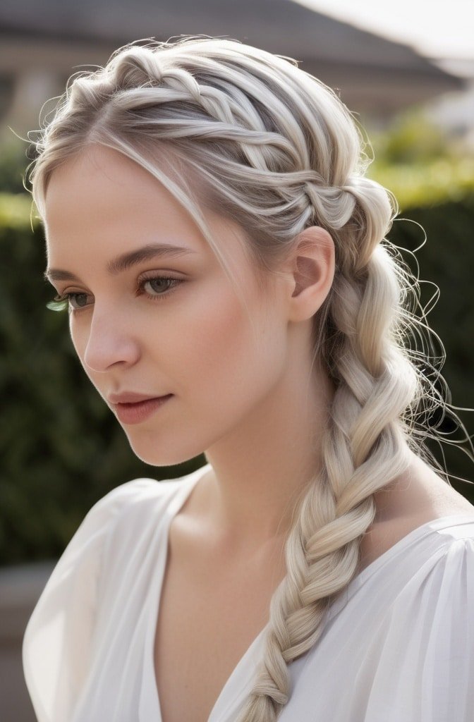 Twisted Waterfall Braid