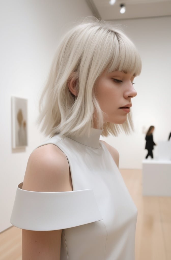 Two-Tier Blonde Shag