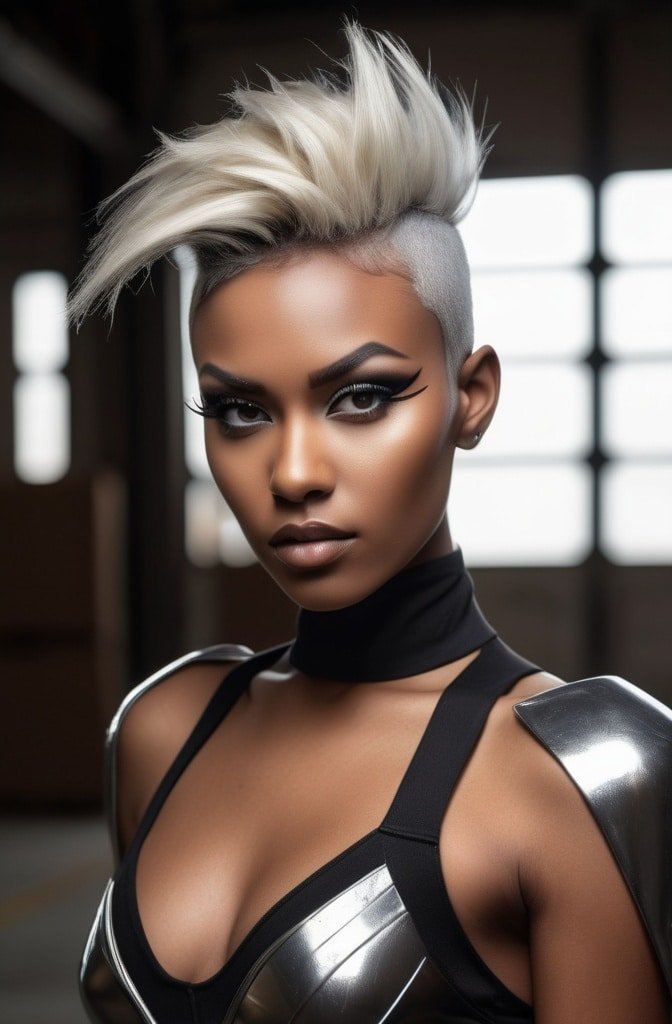 Two-Tone Mohawk Drama
