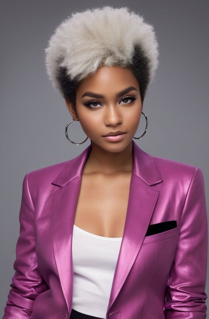 Two-Toned Afro