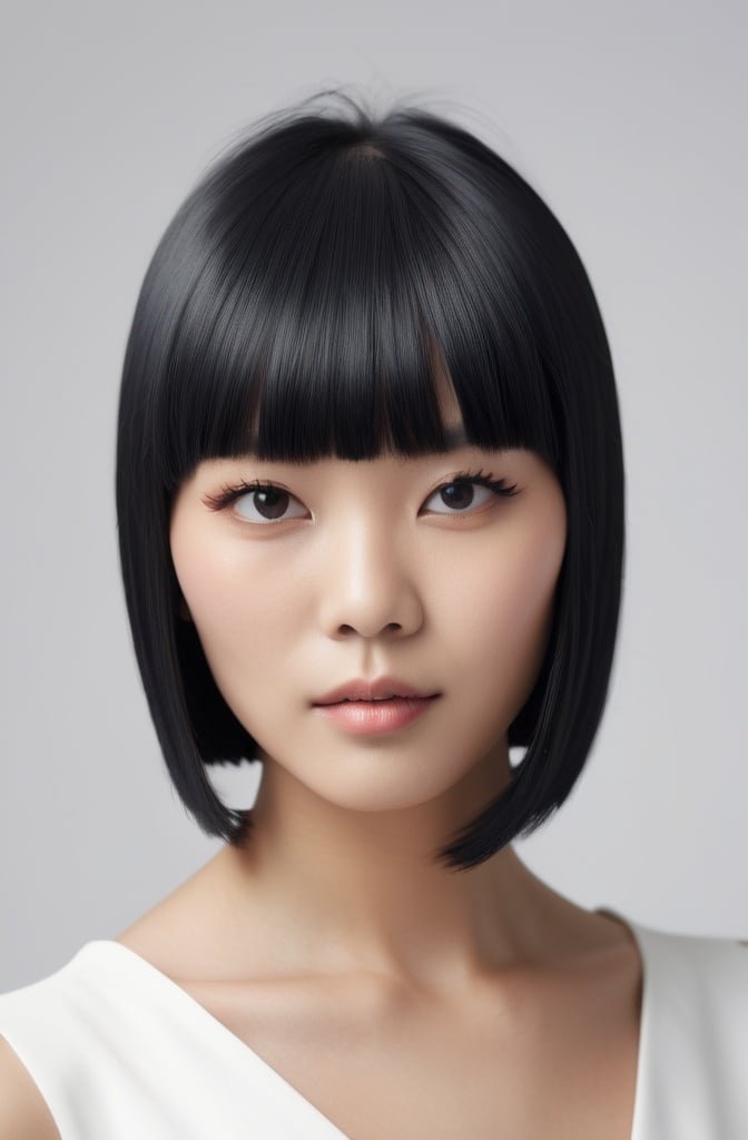 1960s Vidal Sassoon Five-Point Cut Bangs