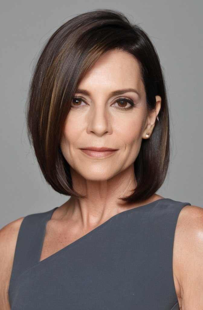 Asymmetrical Long Bob