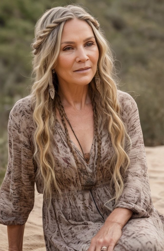 Bohemian Braided Tendrils with Length