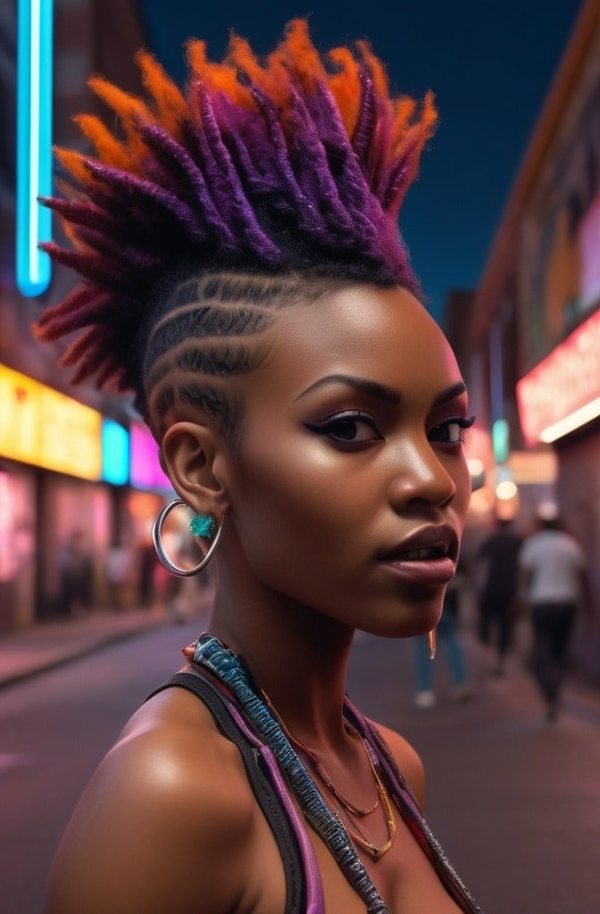 Flat-Twisted Mohawk