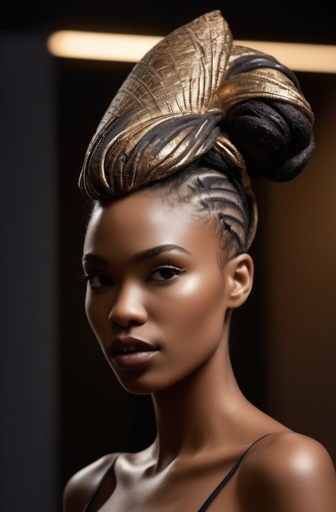 Sculptural Updo