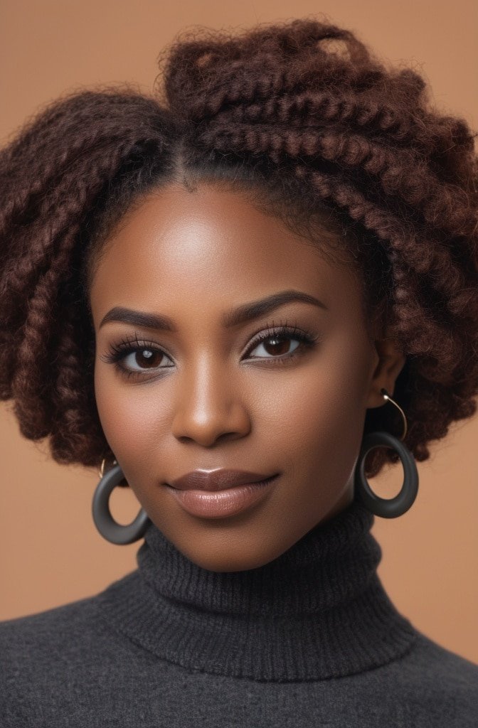 Stretched Twist-Out with Defined Roots