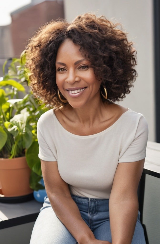 The Curly Bob