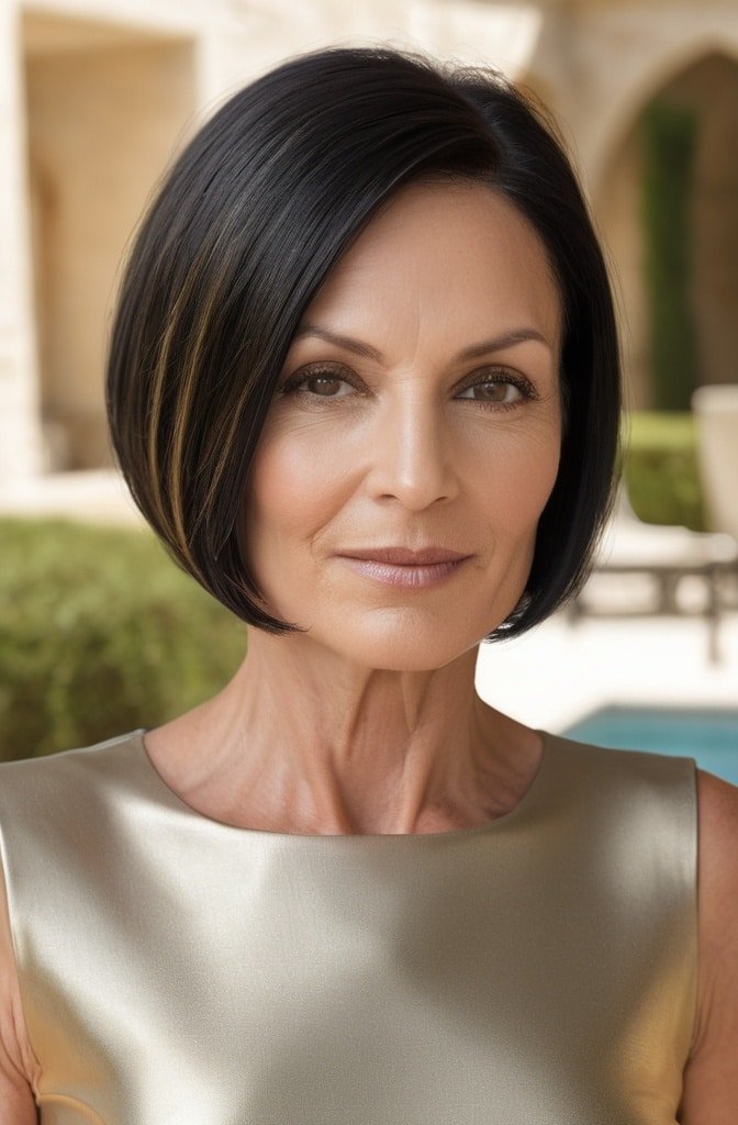 The Sleek Italian Bob