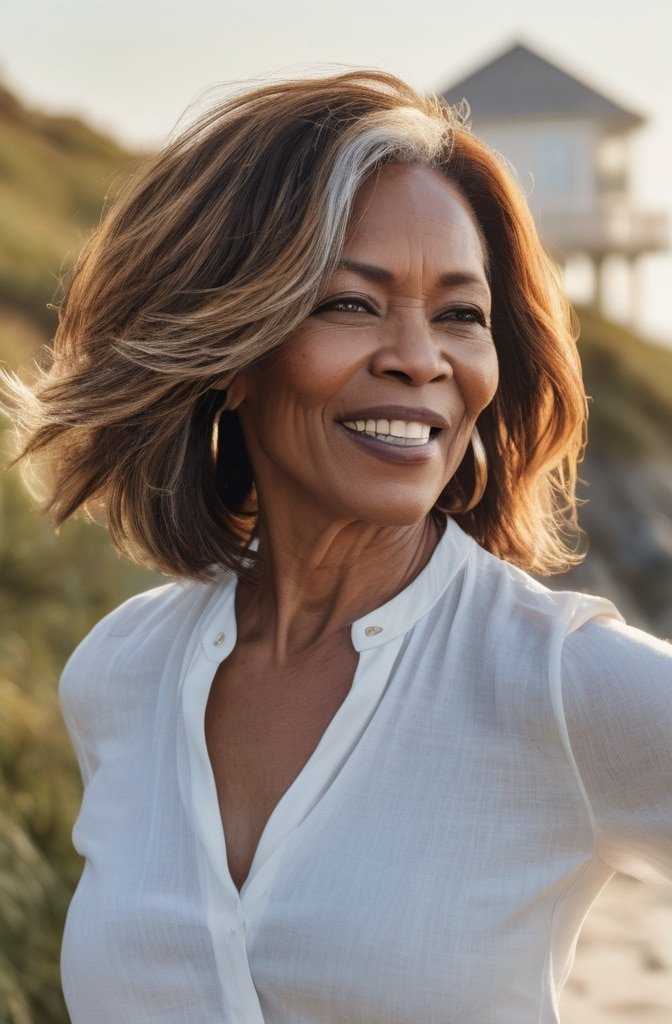 The Textured Lob (Long Bob)