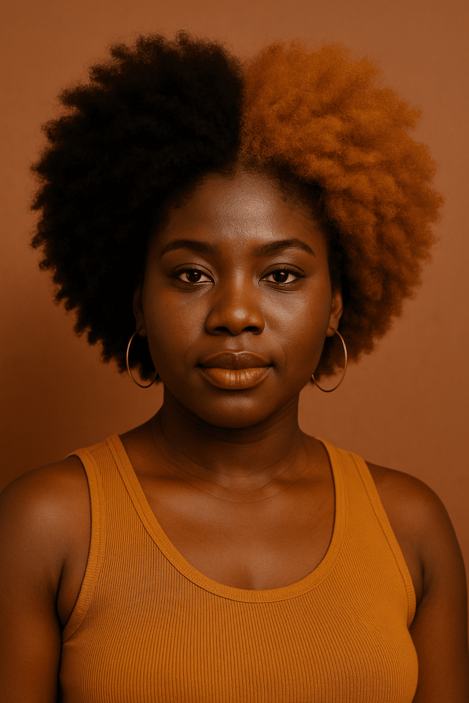 Two-Toned Afro